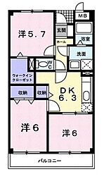 サンフラワーK.T 1階/102