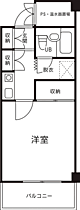 サンシャインビラ 201 ｜ 福井県敦賀市三島18号28番地の1(三島町3丁目)（賃貸マンション1K・2階・26.40㎡） その2