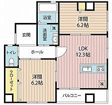 LionV白銀 201 ｜ 福井県敦賀市白銀町4-29（賃貸マンション2LDK・3階・63.32㎡） その2