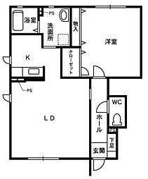 シャーメゾンWAYU 1階