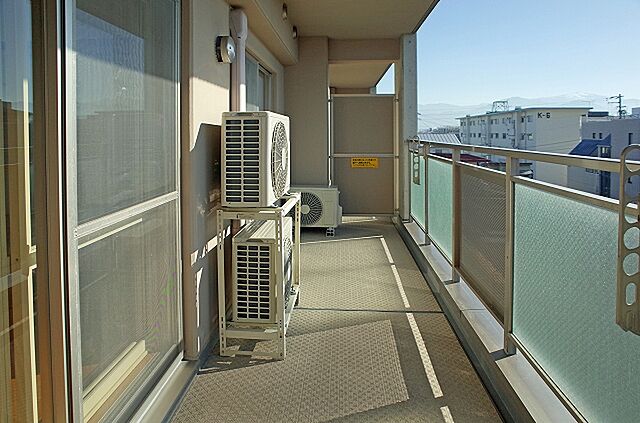 バルコニー グランドハイツ若里 3階/-