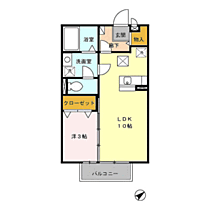 ライフボックス 102 ｜ 福井県福井市若杉浜2丁目117（賃貸マンション1LDK・1階・33.40㎡） その2