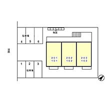 ライフボックス 102 ｜ 福井県福井市若杉浜2丁目117（賃貸マンション1LDK・1階・33.40㎡） その3