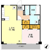 グランデサーナ 202 ｜ 福井県福井市下馬2丁目615（賃貸マンション1LDK・2階・56.25㎡） その2