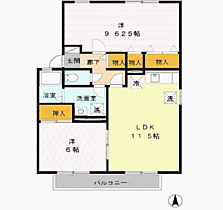 ロイヤルファミールII　C 102 ｜ 福井県福井市経田2丁目1013（賃貸マンション2LDK・1階・62.10㎡） その2