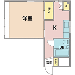 西木田コーポ 3階