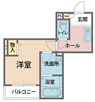 Ｂｌｕ　Ｍｏｎｔｅ 205 ｜ 福井県福井市文京4丁目3－15（賃貸マンション1K・2階・23.03㎡） その2