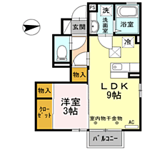 フェリシータ 101 ｜ 福井県福井市新田塚町1001番地（賃貸マンション1LDK・1階・33.24㎡） その2