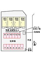 グリーンフェア大野 202 ｜ 福井県大野市中野町1丁目1丁目4番23号1（賃貸アパート2LDK・2階・63.03㎡） その3