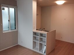 スコヤカパークきのもて 101 1階1LDKのリビング/ダイニング