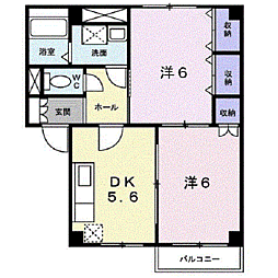 グリーンパレスII 2階/202