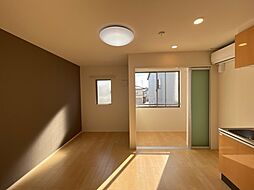 メルヴェールII 203 2階1LDKのリビング/ダイニング