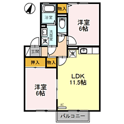 グリーンコート 2階/203