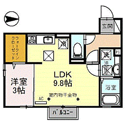 クレシア山総II 1階