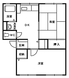 パレスU 2階/202