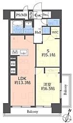 間取図画像 1SLDK