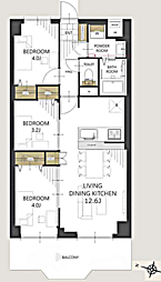 洋伸小豆沢公園マンション