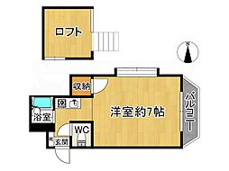 間取図画像 ワンルーム