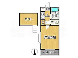 インターレジデンスB 2階/207