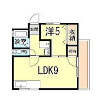 兵庫県神戸市長田区庄山町２丁目（賃貸マンション1LDK・4階・38.00㎡） その2