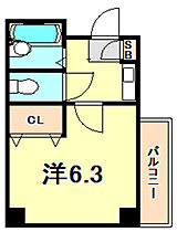 兵庫県神戸市中央区八雲通５丁目（賃貸マンション1K・4階・21.00㎡） その2