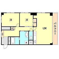 兵庫県神戸市中央区熊内町５丁目（賃貸マンション2LDK・3階・80.28㎡） その2