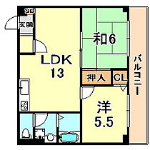 兵庫県神戸市中央区下山手通３丁目（賃貸マンション2LDK・2階・49.92㎡） その2