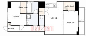 兵庫県神戸市中央区琴ノ緒町３丁目（賃貸マンション2LDK・4階・47.03㎡） その1