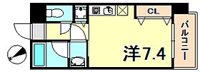 兵庫県神戸市中央区元町通６丁目（賃貸マンション1R・6階・25.20㎡） その2