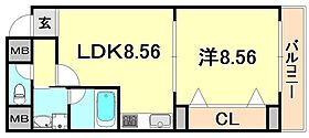 兵庫県神戸市兵庫区七宮町２丁目（賃貸マンション1LDK・3階・48.15㎡） その2