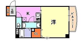 兵庫県神戸市中央区熊内町７丁目（賃貸マンション1K・1階・29.60㎡） その2