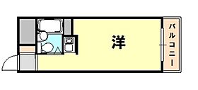 兵庫県神戸市中央区北長狭通７丁目（賃貸マンション1R・5階・13.60㎡） その2