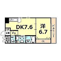 兵庫県神戸市長田区松野通１丁目（賃貸マンション1DK・2階・36.23㎡） その2