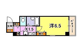 兵庫県神戸市中央区磯辺通４丁目（賃貸マンション1K・3階・21.02㎡） その2