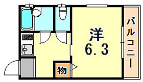 兵庫県神戸市長田区大谷町３丁目（賃貸アパート1K・2階・19.88㎡） その2