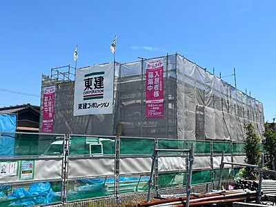 外観：建築現場