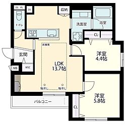 エルズプラス上北沢 3階/302