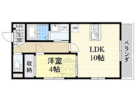 フォレストヴィラ2  ｜ 大阪府吹田市山田西３丁目58番23号（賃貸マンション1LDK・1階・36.36㎡） その2