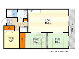 間取図画像 3LDK