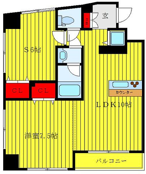 プレサンス本駒込アカデミア 101｜東京都文京区本駒込1丁目(賃貸マンション1SLDK・1階・51.15㎡)の写真 その2