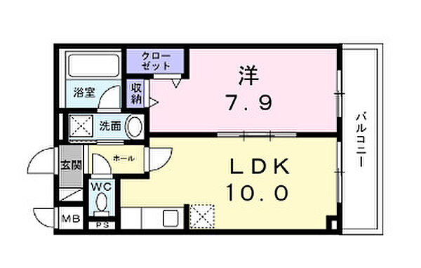 フォンテ　クレラ 302｜東京都足立区扇2丁目(賃貸マンション1LDK・3階・42.56㎡)の写真 その2