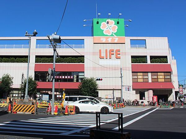 画像8:【スーパー】ライフ 千川駅前店まで603ｍ