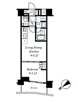 パレステージ町屋参番館 602 ｜ 東京都荒川区東尾久3丁目（賃貸マンション1LDK・6階・32.53㎡） その2