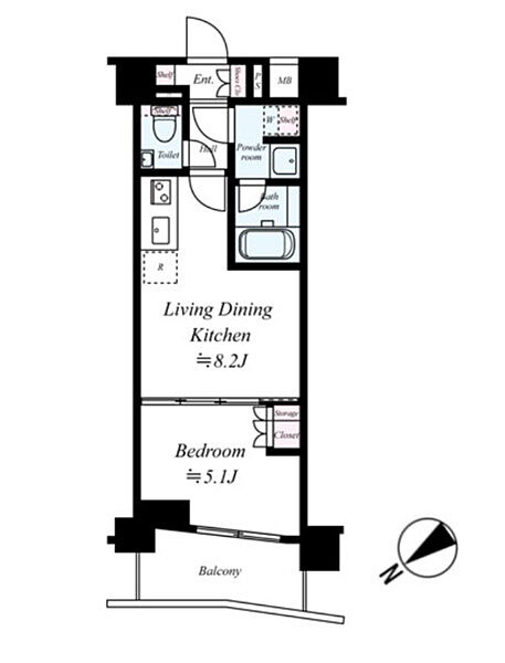 パレステージ町屋参番館 602｜東京都荒川区東尾久3丁目(賃貸マンション1LDK・6階・32.53㎡)の写真 その2