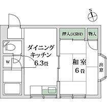 下村コーポ 201 ｜ 東京都足立区古千谷本町4丁目（賃貸アパート1DK・2階・30.00㎡） その2