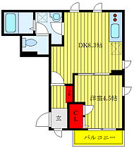 ショコラ白山 202 ｜ 東京都文京区白山2丁目8-18（賃貸マンション1DK・2階・32.56㎡） その2