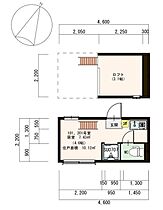 東京都豊島区巣鴨5丁目46-2（賃貸アパート1R・2階・10.12㎡） その2