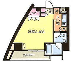 東京都豊島区千早1丁目（賃貸マンション1K・10階・26.18㎡） その2