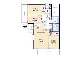 間取図画像 3LDK