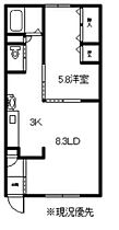 安立マンション 202 ｜ 北海道深川市西町11-15（賃貸アパート1LDK・2階・40.50㎡） その2